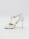 Amlia White 9cm Heel