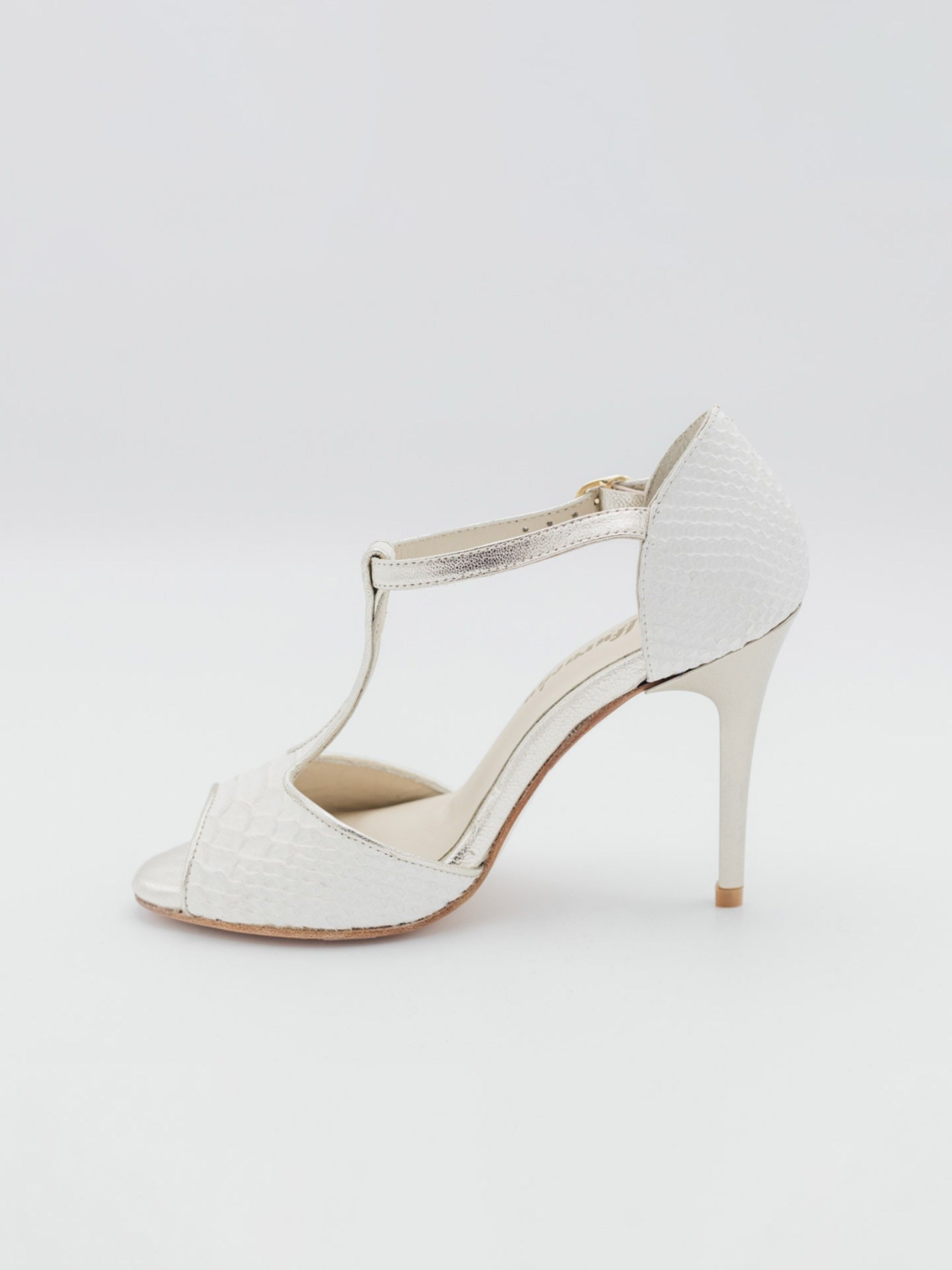 Amália Blanco Tacón 9cm