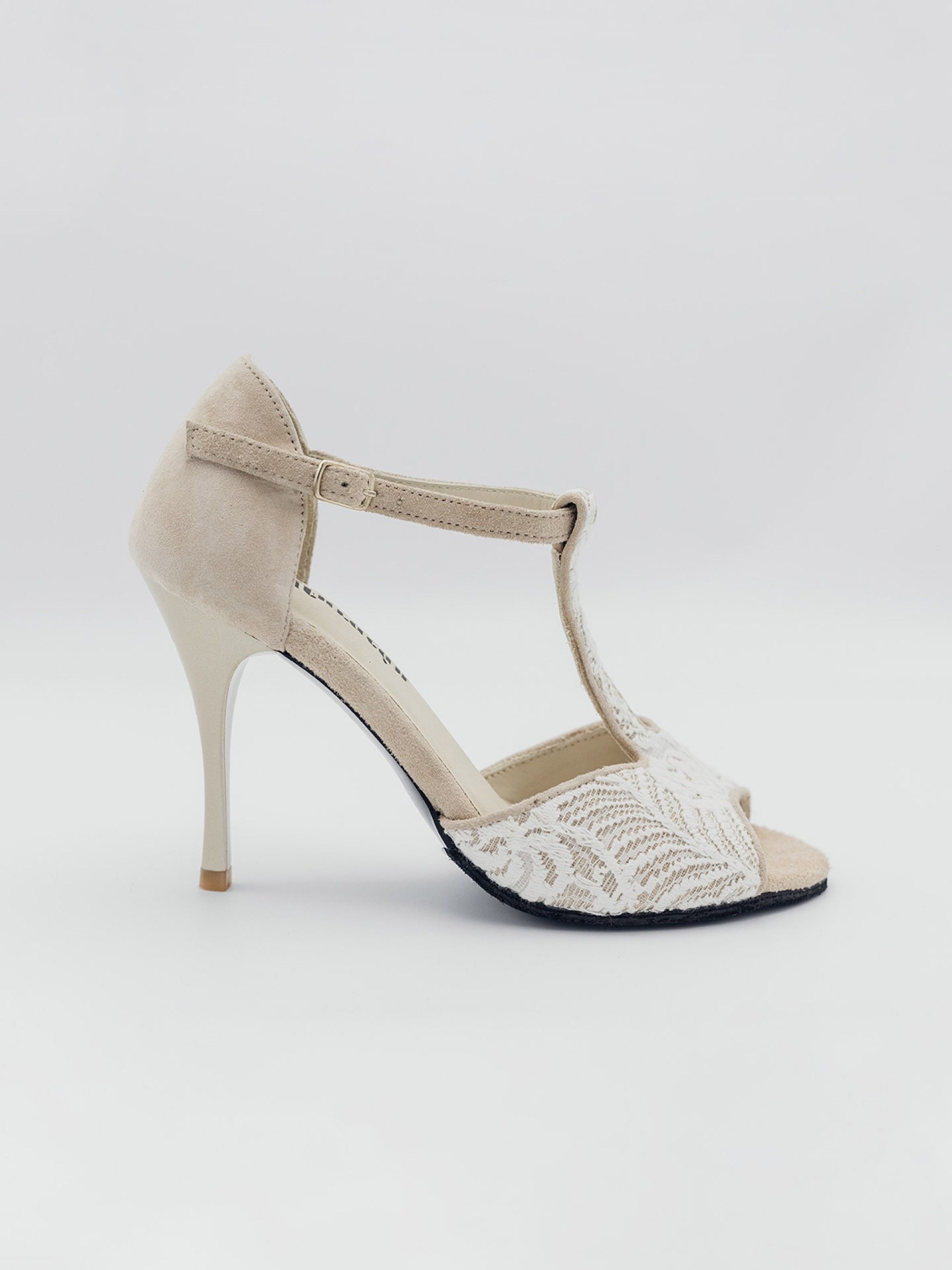 Amália Beige Tacón 9cm