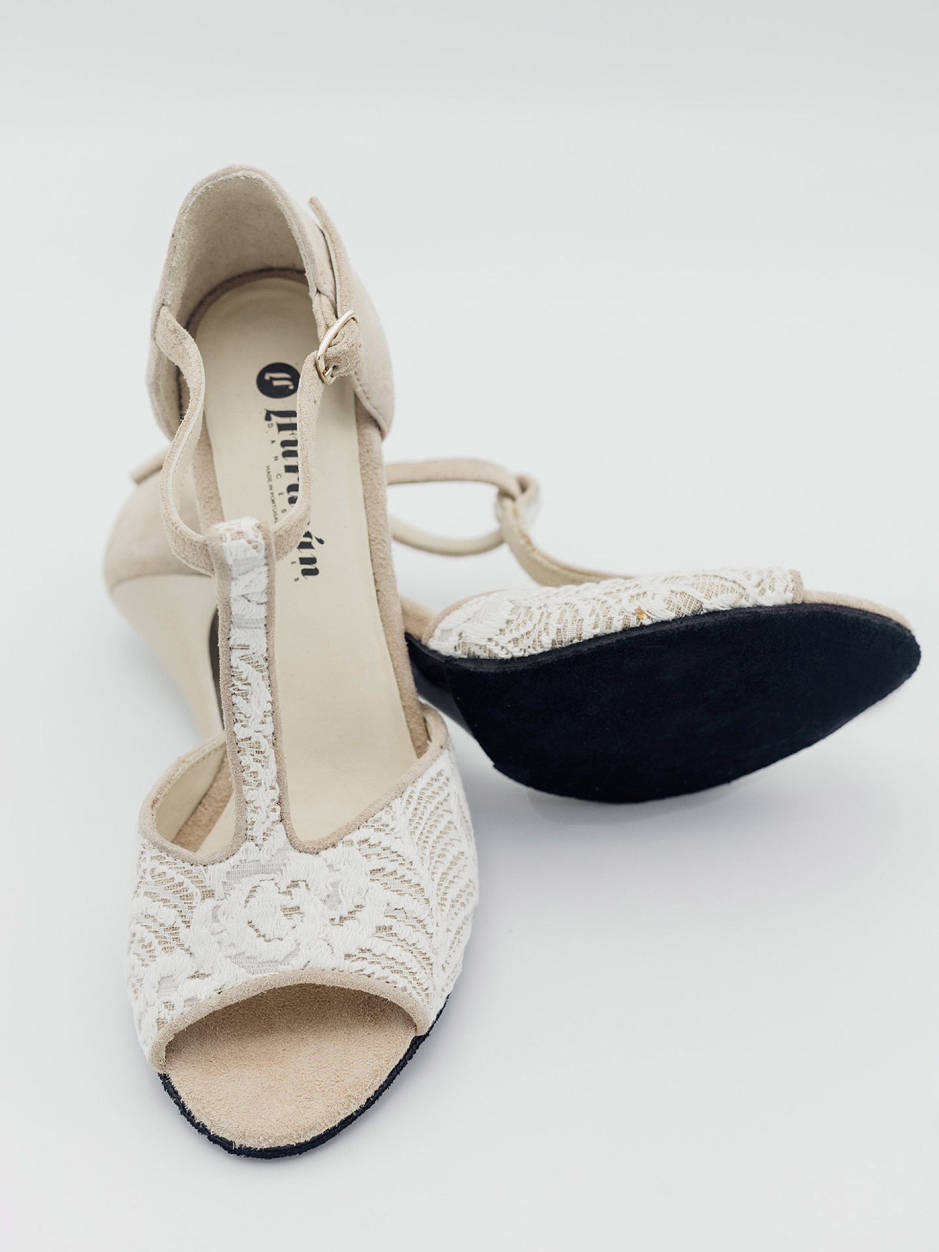 Amália Beige Tacón 9cm