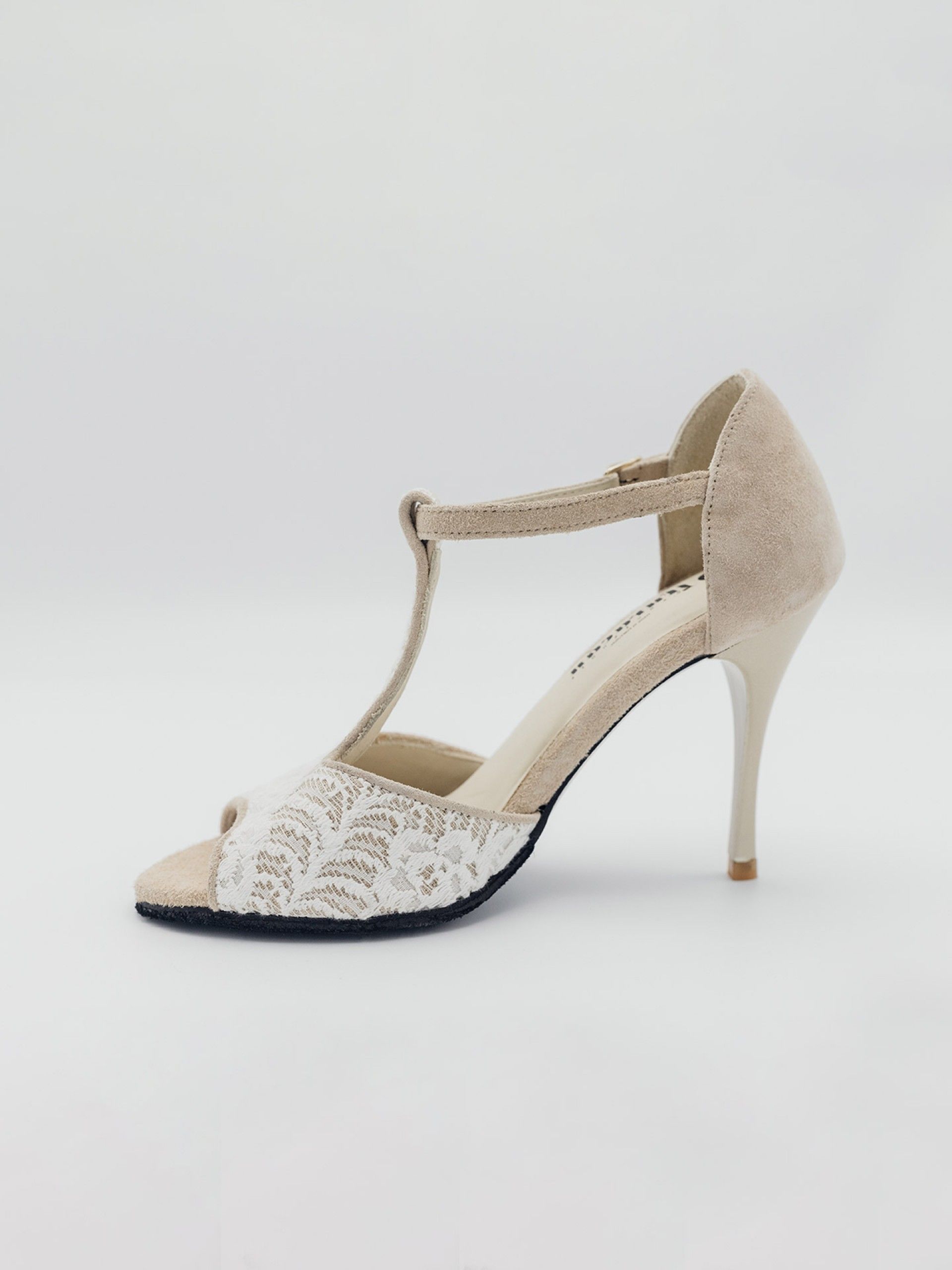 Amália Beige Tacón 9cm