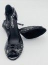 Benedita Black 9cm Heel