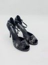 Benedita Black 9cm Heel