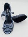 Benedita Blue 9cm Heel