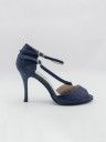 Carolina Navy Blue 9cm Heel