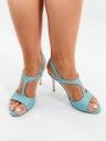 Eva Turquoise Blue 7cm Heel