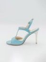 Eva Turquoise Blue 7cm Heel