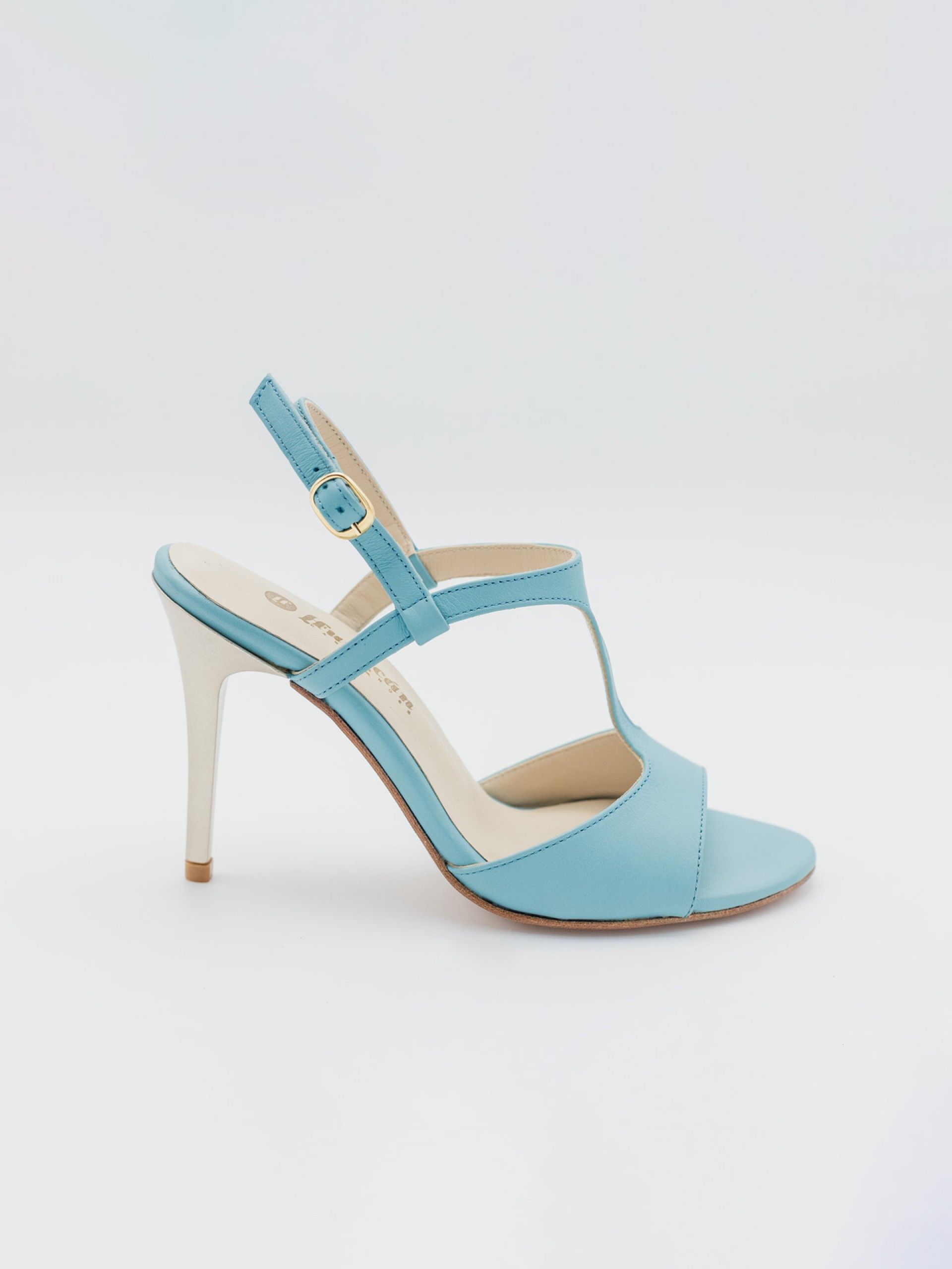 Eva Azul Turquesa Tacón 9cm