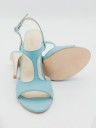 Eva Blue Turquoise 9cm Heel
