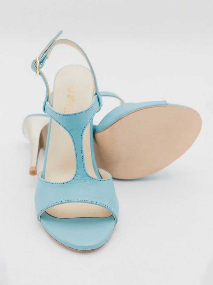 Eva Azul Turquesa Tacón 9cm Eva Azul Turquesa Tacón 9cm