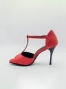 Amlia Rouge Vif Talon 9cm