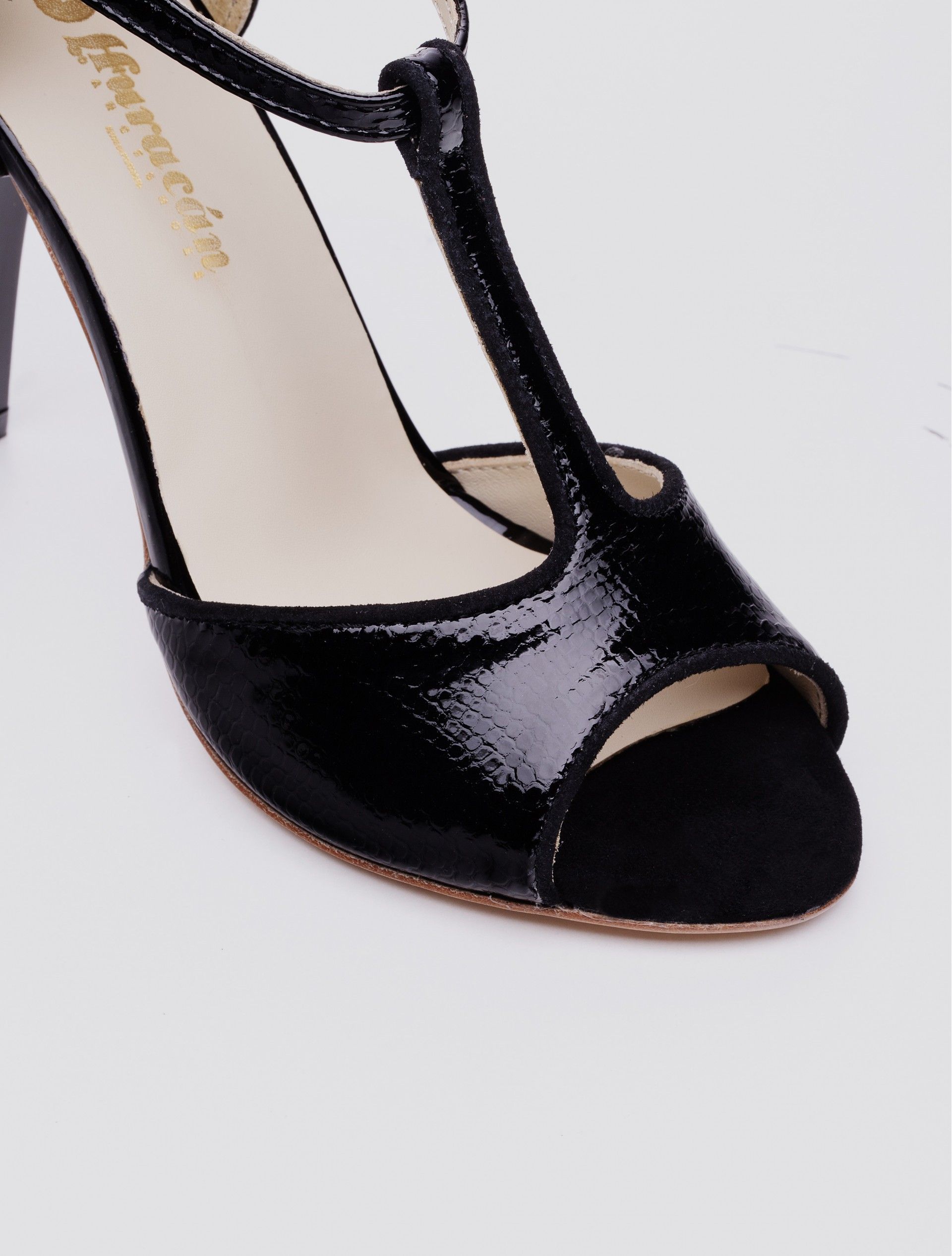 Amália Negro Tacón 9cm