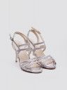 Felcia Silver Glitter 9cm Heel