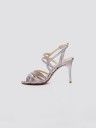 Felcia Silver Glitter 9cm Heel