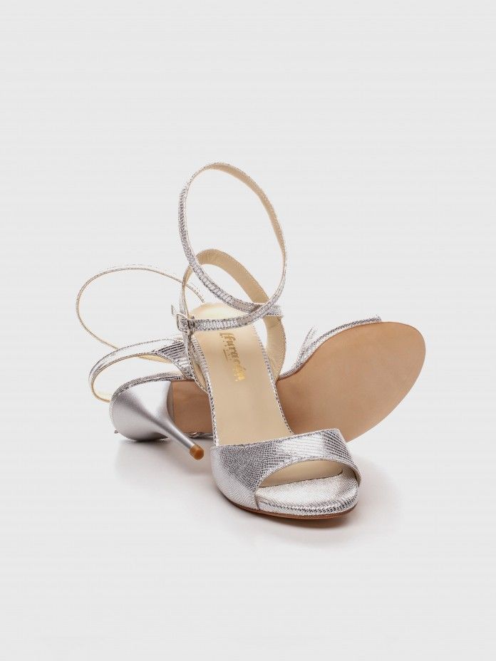 Diana Plata Tacón 7cm Diana Plata Tacón 7cm