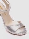 Diana Silver 9cm Heel