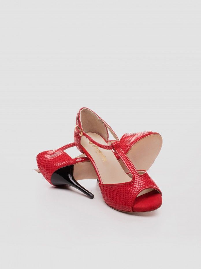 Amália Red 7cm Heel Amália Red 7cm Heel