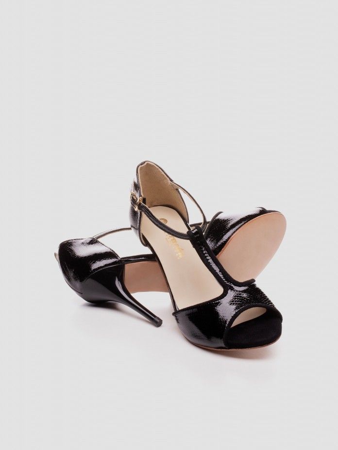 Amália Black 7cm Heel Amália Black 7cm Heel