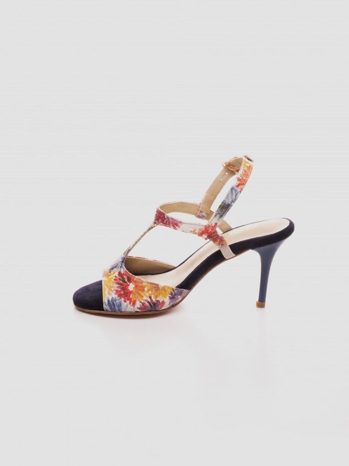 Eva Flowers 7cm Heel Eva Flowers 7cm Heel