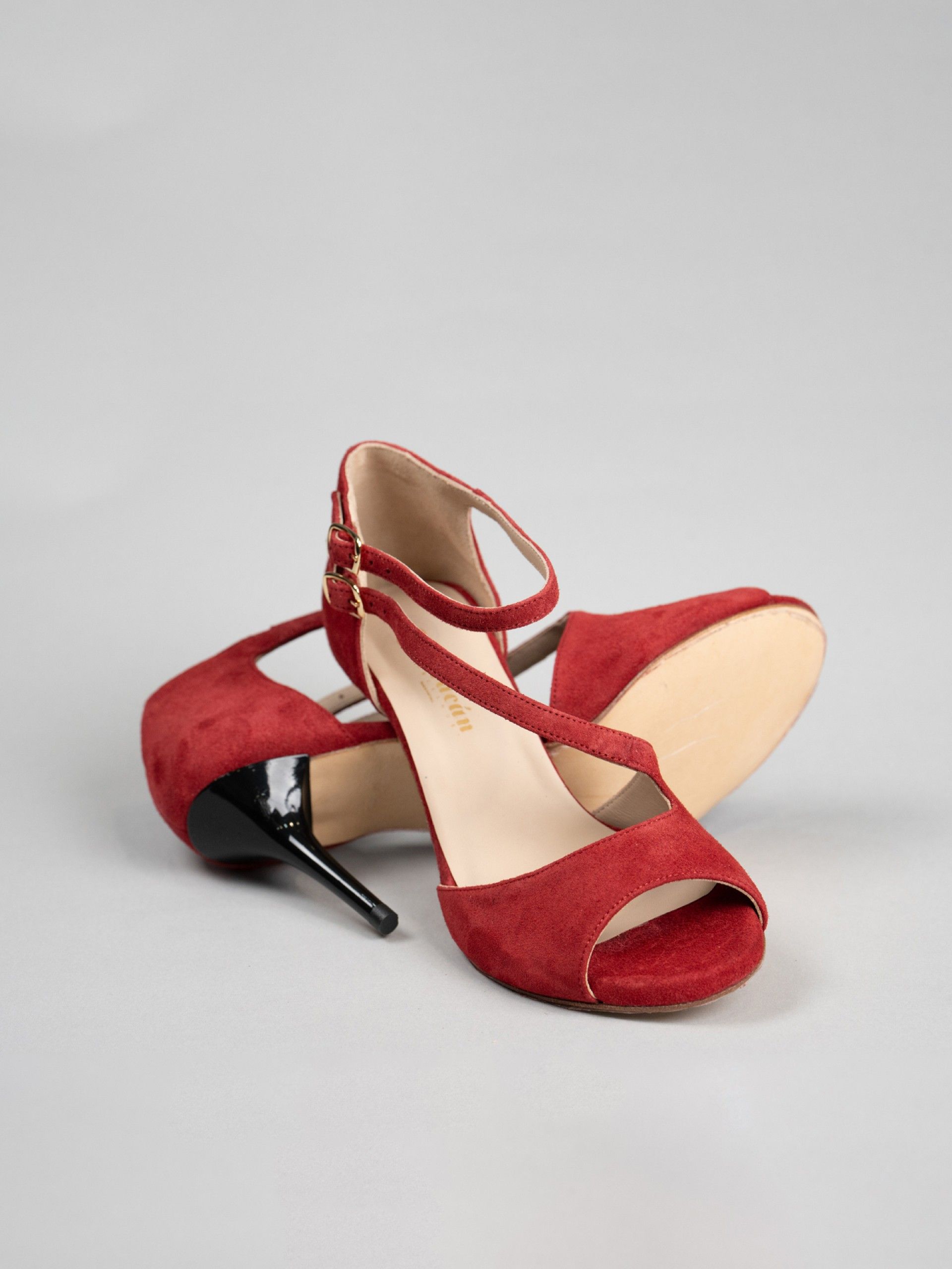 Carolina Cereja Salto 7cm